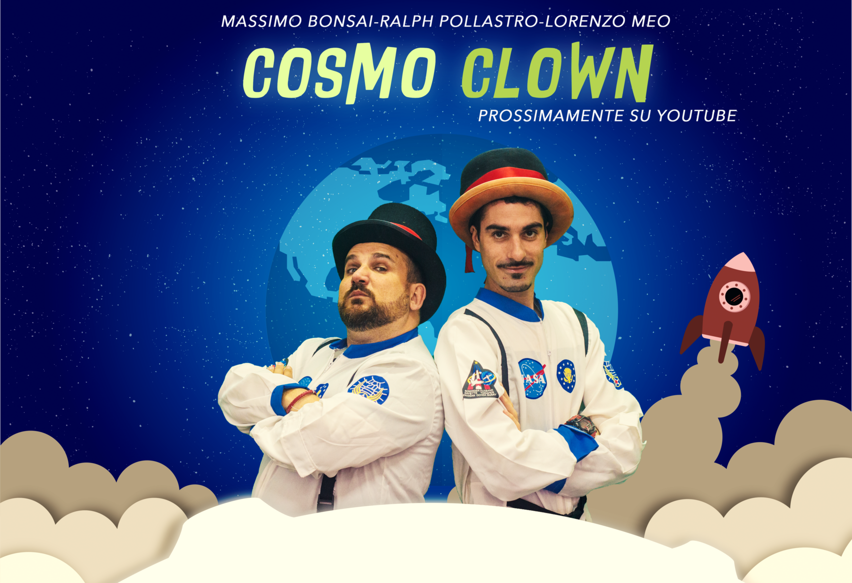 Cosmo Clown sul pianeta terra
