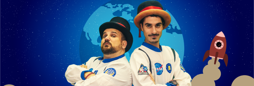 Cosmo Clown sul pianeta terra