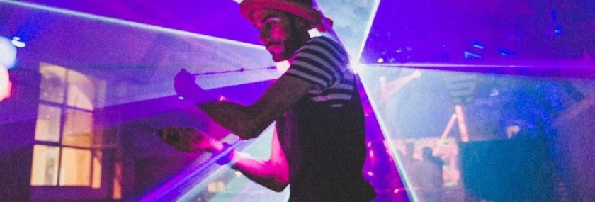 Giocoliere ali a led