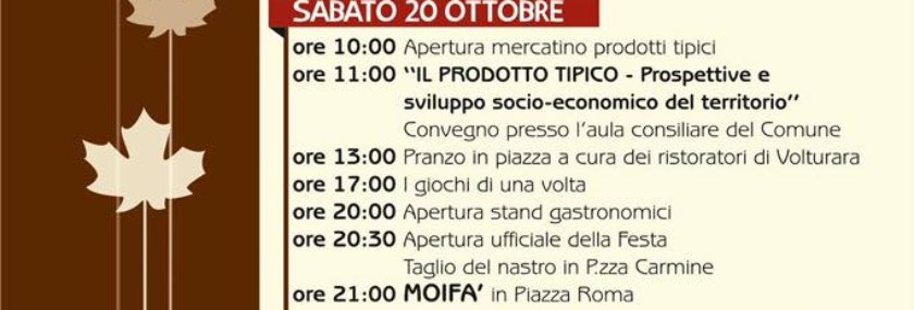 festa della castagna, Tartufo e fungo porcino.