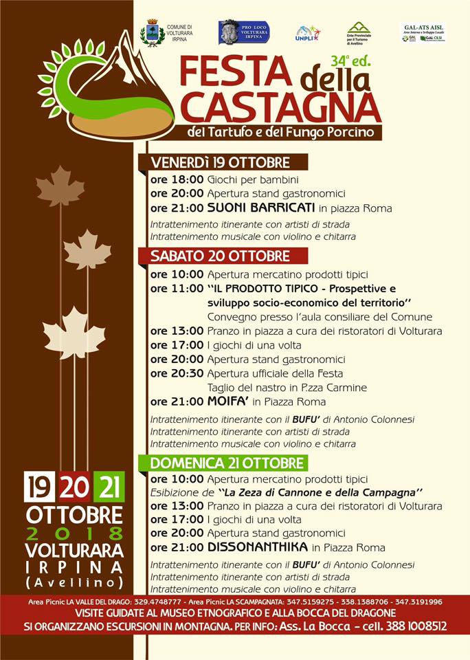 festa della castagna, Tartufo e fungo porcino.