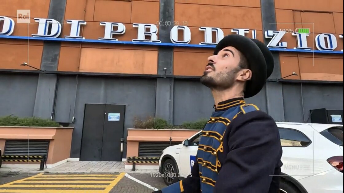 Giocoliere sul monociclo su Rai2